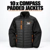 Workwear NI Compass Padded Jackets x 10
