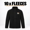 Workwear NI 10 x fleeces
