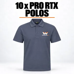Workwear NI Pro RTX Polos x 10