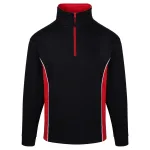 Orn Siverswift Quarter Zip - Blk / Red Online NI