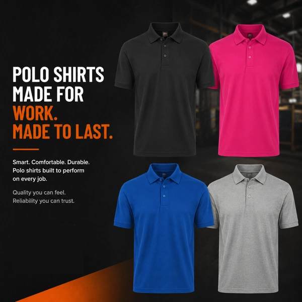 Polo Shirts For Work & Business NI
