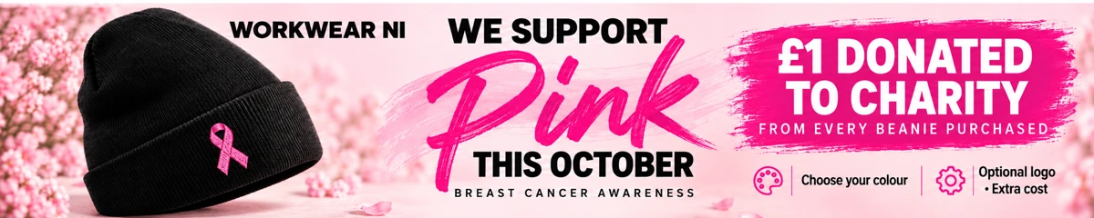 Workwear NI Breast Cancer awareness Campaign